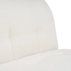 HELIA Boucle Lounge Chair - Off White(Helia Boucle Lounge Chair Off White) -Modern Furniture 231365 D3 1000