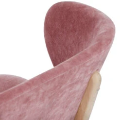 POLARA 2 Seater Lounge Chair - Oak & Salmon(Polara 2 Seater Lounge Chair Oak Salmon) -Modern Furniture 232174 D10 1000Lighter