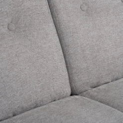 FIGARO 2 Seater Sofa Walnut & Steel(Figaro 3 Seater Sofa Walnut Steel) -Modern Furniture 232175 D7 1000