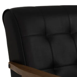 TUCSON 3 Seater Sofa Walnut & Black PU Leather(Tucson 3 Seater Sofa In Chestnut 1) 17 TUCSON 3 Seater Sofa Walnut & Black PU Leather(Tucson 3 Seater Sofa In Chestnut 1) -Modern Furniture 233035 D1 1000
