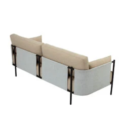 TREDIA 3 Seater Sofa - Tortilla/ White Grey Colour(Tredia 3 Seater Sofa Tortilla White Colour) -Modern Furniture 233124 bv copy