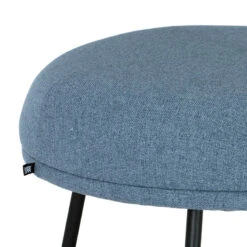 JUSTY Footstool/ Ottoman 63.5cm - Marble Blue(Justy Footstool Ottoman 63 5cm Marble Blue) -Modern Furniture 236068v2closeup a 800