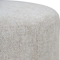 AURA Ottoman 37.5cm - Beige & Walnut(Aura Ottoman 37 5cm Beige Walnut) -Modern Furniture 236105 D3 800