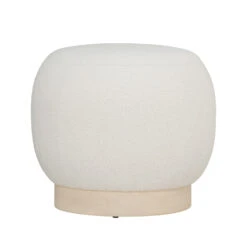 STELIA Ottoman 51cm - Off White(Stelia Ottoman 51cm Off White)