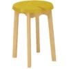 CHEVIS Stool- Olive Yellow(Chevis Stool In Olive Yellow) -Modern Furniture 2368