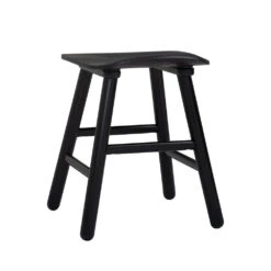 Hetty Stool - Black Ash Veneer(Hetty Stool Black Ash Veneer) -Modern Furniture 24092673 BV 1000