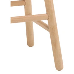 Hetty Counter Stool - Oak + White(Hetty Counter Stool In Lacquered White) -Modern Furniture 24092675closeup1 800