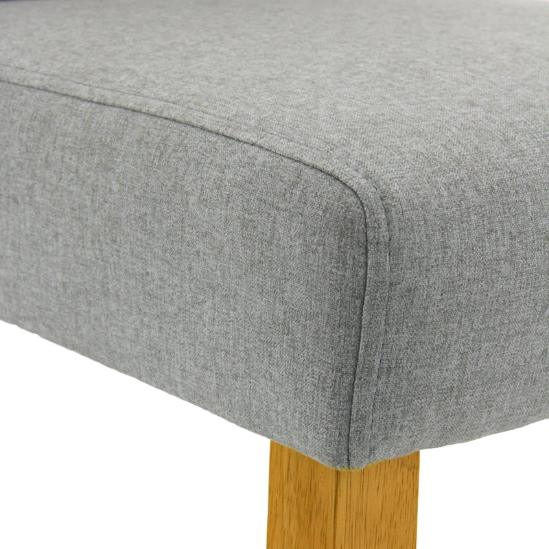 Ladee Dining Chair - Oak + Silver(Ladee Dining Chair Natural And Silver) 7 Ladee Dining Chair - Oak + Silver(Ladee Dining Chair Natural And Silver) - Image 5