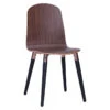 VESTA Dining Chair - Walnut(Vesta Dining Chair Walnut) -Modern Furniture 241104 copy