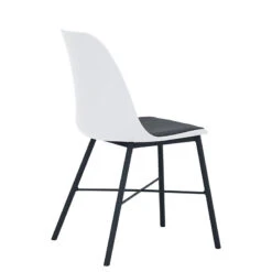 LAXMI Dining Chair - White & Black(Laxmi Dining Chair White Black) -Modern Furniture 241187 bv 800