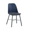 LAXMI Dining Chair - Midnight Blue & Black(Laxmi Dining Chair Midnight Blue Black) -Modern Furniture 241189 1000