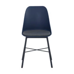 LAXMI Dining Chair - Midnight Blue & Black(Laxmi Dining Chair Midnight Blue Black) -Modern Furniture 241189 a 1000