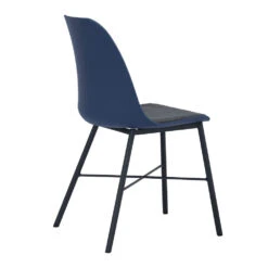LAXMI Dining Chair - Midnight Blue & Black(Laxmi Dining Chair Midnight Blue Black) -Modern Furniture 241189 bv 1000