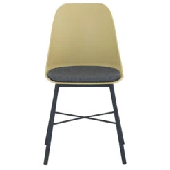 LAXMI Dining Chair - Dusty Yellow & Black(Laxmi Dining Chair Dusty Yellow Black) -Modern Furniture 241191 a 1000