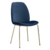 ADELIA Dining Chair - Blue Velvet(Adelia Dining Chair Jungle Green Gold) -Modern Furniture 241221 800