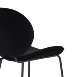 ORMER Dining Chair - Black Velvet(Ormer Dining Chair Black) 19 ORMER Dining Chair - Black Velvet(Ormer Dining Chair Black) -Modern Furniture 241243BVcloseup 800