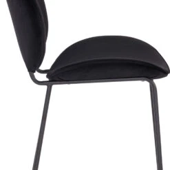 ORMER Dining Chair - Black Velvet(Ormer Dining Chair Black) 21 ORMER Dining Chair - Black Velvet(Ormer Dining Chair Black) -Modern Furniture 241243Bcloseup2 1000