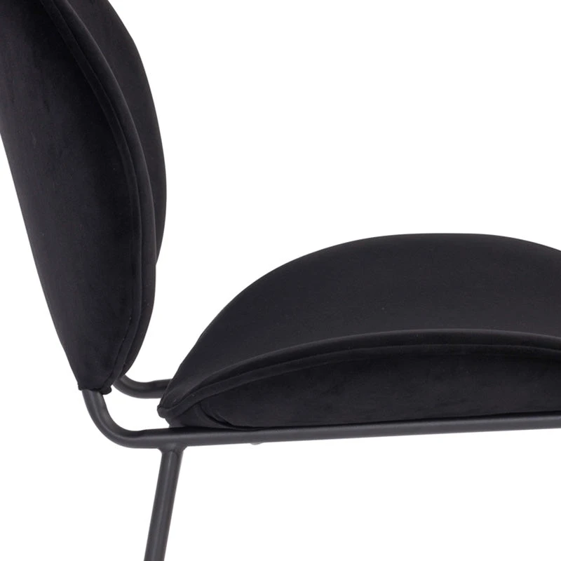 ORMER Dining Chair - Black Velvet(Ormer Dining Chair Black) 5 ORMER Dining Chair - Black Velvet(Ormer Dining Chair Black) - Image 3