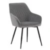 HAKON Dining Chair -Grey & Black(Hakon Dining Chair Grey Black) -Modern Furniture 241247 800