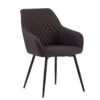 HAKON Dining Chair -Brown & Black(Hakon Dining Chair Grey Black 1) 1 HAKON Dining Chair -Brown & Black(Hakon Dining Chair Grey Black 1) -Modern Furniture 241248 800