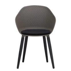 UNITY Arm Chair - Taupe & Black(Unity Arm Chair Taupe Black) -Modern Furniture 241255 a 800