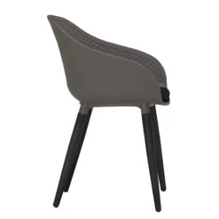UNITY Arm Chair - Taupe & Black(Unity Arm Chair Taupe Black) -Modern Furniture 241255 b 800