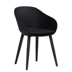 UNITY Arm Chair - Dark Grey & Black(Unity Arm Chair Dark Grey Black)