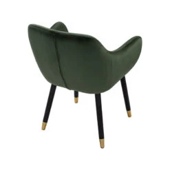 AILIN Armchair Chair - Olive & Black(Ailin Dining Chair Olive) -Modern Furniture 241276 BV800