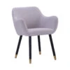AILIN Armchair - Grey Veloutine(Ailin Dining Chair Grey Goose) -Modern Furniture 241277800