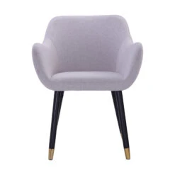 AILIN Armchair - Grey Veloutine(Ailin Dining Chair Grey Goose) -Modern Furniture 241277 a800