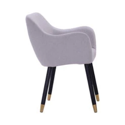 AILIN Armchair - Grey Veloutine(Ailin Dining Chair Grey Goose) -Modern Furniture 241277 b800