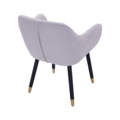 AILIN Armchair - Grey Veloutine(Ailin Dining Chair Grey Goose) -Modern Furniture 241277 bv800