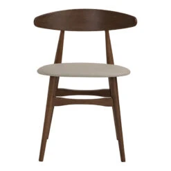 TELYN Dining Chair - Cocoa + Cream(Telyn Dining Chair In Cream) -Modern Furniture 241324 A800