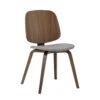 AVARIE Dining Chair -Grey & Walnut(Avarie Dining Chair Grey Cocoa) -Modern Furniture 241352 1000