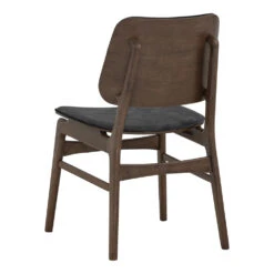 HEATH Dining Chair - Walnut & Charcoal(Heath Dining Chair Walnut Charcoal) 21 HEATH Dining Chair - Walnut & Charcoal(Heath Dining Chair Walnut Charcoal) -Modern Furniture 241483 BV 1000