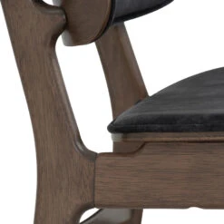 HEATH Dining Chair - Walnut & Charcoal(Heath Dining Chair Walnut Charcoal) 30 HEATH Dining Chair - Walnut & Charcoal(Heath Dining Chair Walnut Charcoal) -Modern Furniture 241483 D 1000
