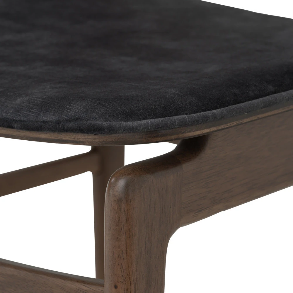 HEATH Dining Chair - Walnut & Charcoal(Heath Dining Chair Walnut Charcoal) 14 HEATH Dining Chair - Walnut & Charcoal(Heath Dining Chair Walnut Charcoal) - Image 12