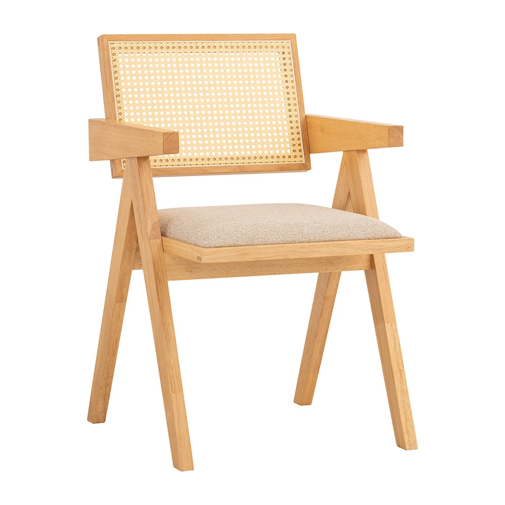 KAIRI Dining Chair - Natural & Rattan(Kairi Dining Chair Natural) 3 KAIRI Dining Chair - Natural & Rattan(Kairi Dining Chair Natural)
