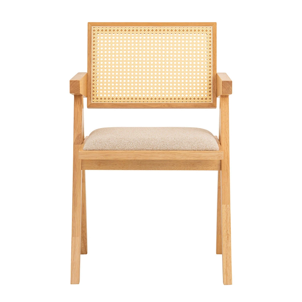 KAIRI Dining Chair - Natural & Rattan(Kairi Dining Chair Natural) 5 KAIRI Dining Chair - Natural & Rattan(Kairi Dining Chair Natural) - Image 3