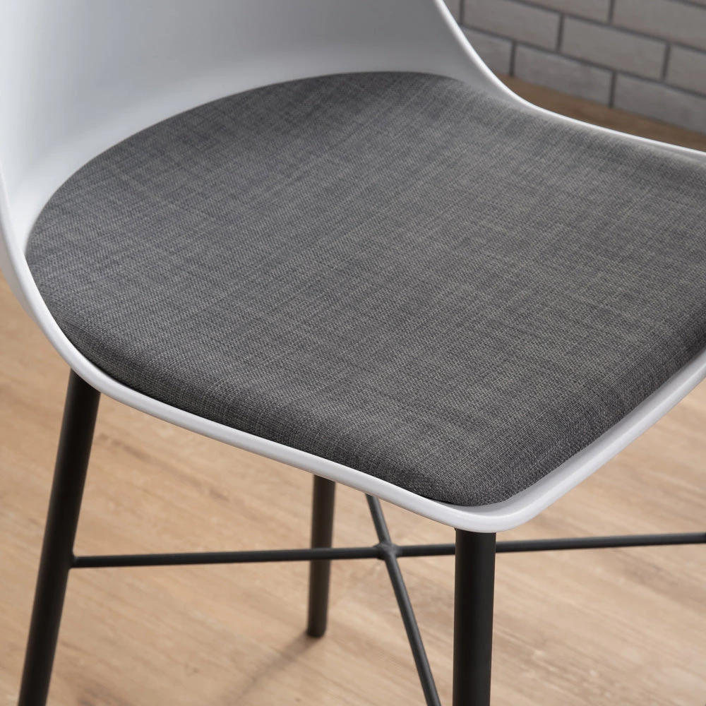 LAXMI Counter Stool - White & Black(Laxmi Counter Stool White Black 1) 11 LAXMI Counter Stool - White & Black(Laxmi Counter Stool White Black 1) - Image 10