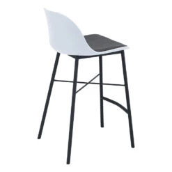 LAXMI Counter Stool - White & Black(Laxmi Counter Stool White Black 1) 15 LAXMI Counter Stool - White & Black(Laxmi Counter Stool White Black 1) -Modern Furniture 248005 bv 1000