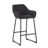 EKON Counter Stool - Brown & Black(Ekon Counter Stool Brunette Black) -Modern Furniture 248009 800