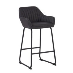 EKON Counter Stool - Brown & Black(Ekon Counter Stool Brunette Black)