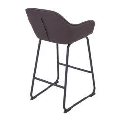 EKON Counter Stool - Brown & Black(Ekon Counter Stool Brunette Black) -Modern Furniture 248009BV800