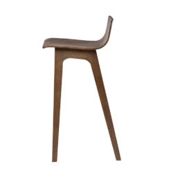 AVA Bar Stool - Walnut(Ava Walnut Bar Stool) -Modern Furniture 249004 B 1000