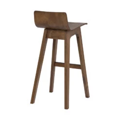 AVA Bar Stool - Walnut(Ava Walnut Bar Stool) -Modern Furniture 249004 BV 1000