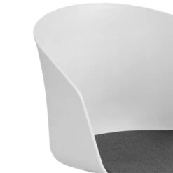 LIDAN Office Chair - White & Black(Moon Office Chair White Black) -Modern Furniture 25029 012d800