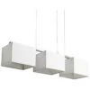 Godwin White Square Trio Pendant Lights(White Trio Pendant Lights) -Modern Furniture 2931