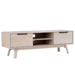 NEATH Entertainment TV Unit 150cm - White Oak(Neath Entertainment Tv Unit 150cm White Oak)