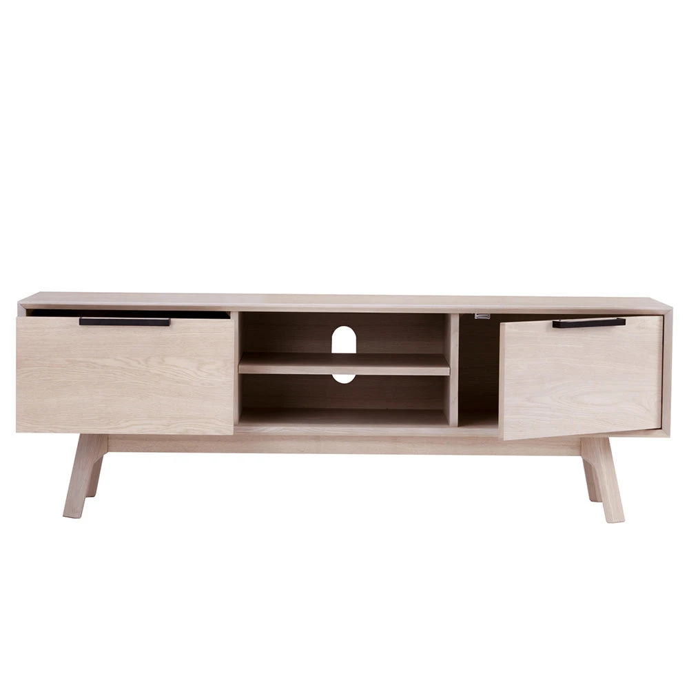 NEATH Entertainment TV Unit 150cm - White Oak(Neath Entertainment Tv Unit 150cm White Oak) 8 NEATH Entertainment TV Unit 150cm - White Oak(Neath Entertainment Tv Unit 150cm White Oak) - Image 6